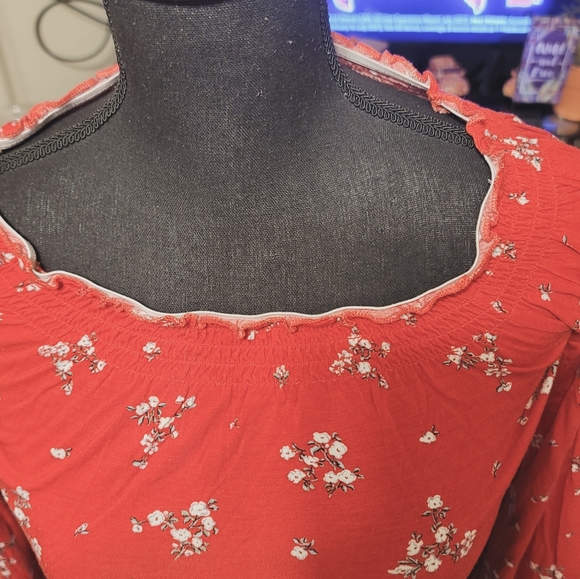 H&M Floral Crop Top - Picture 9 of 10